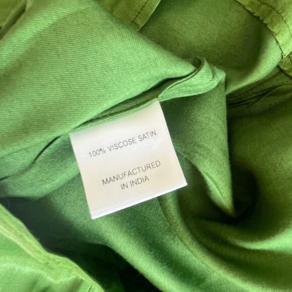 Free People x Brenda Knight‎ green baggy pant harem small - Picture 7 of 7